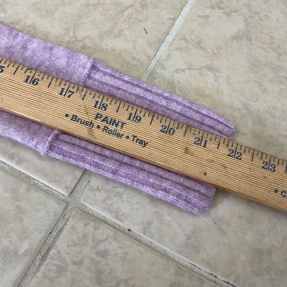 NWT J. Crew V-neck Sweater Alpaca Wool Blend women’s XXS light purple soft - Picture 10 of 13